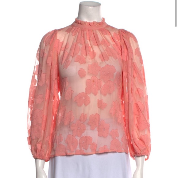 Ulla Johnson Floral Print Blouse - Picture 1 of 4